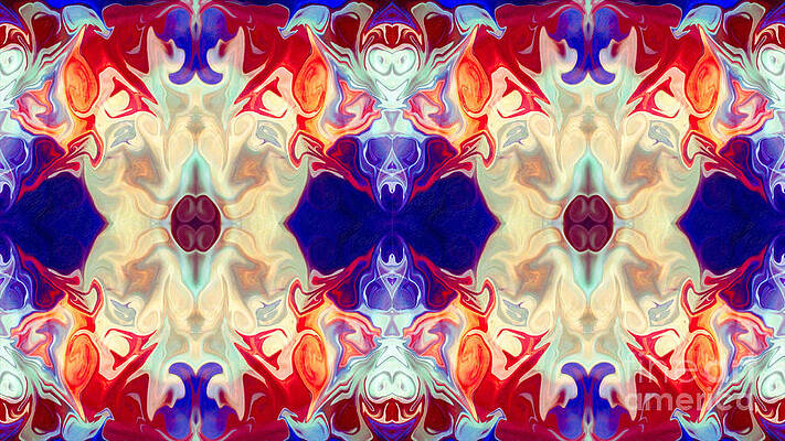 Wall Art - Painting - Facing The Unknown Abstract Healing Artwork by Omaste Witkowski by Omaste Witkowski