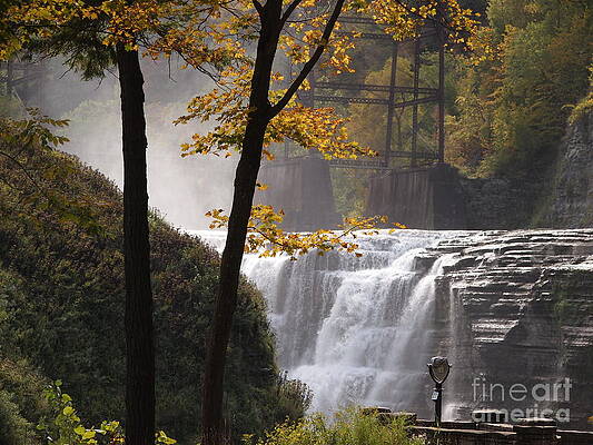 Fall at the Falls Letchworth NY by Jennifer Craft Fall at the Falls Letchworth NY by Jennifer Craft