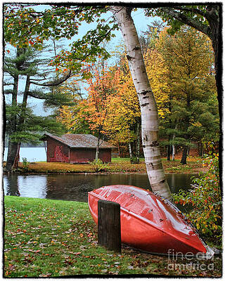 Fall Canoe by Bobbie Turner Fall Canoe by Bobbie Turner