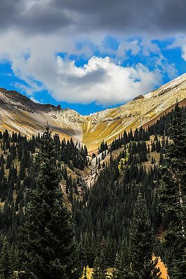 Wall Art - Photograph - Fall on Red Mountain Pass by Jeff Stoddart
