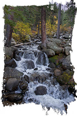 Fall Stream Cascade by Judy Deist Fall Stream Cascade by Judy Deist