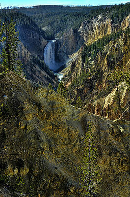Falls From Artist's Point by John Drew