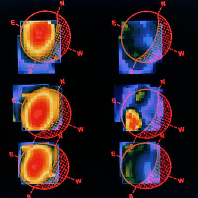 Wall Art - Photograph - False-colour Image Of Sodium In Mercury Atmosphere by Science Photo Library