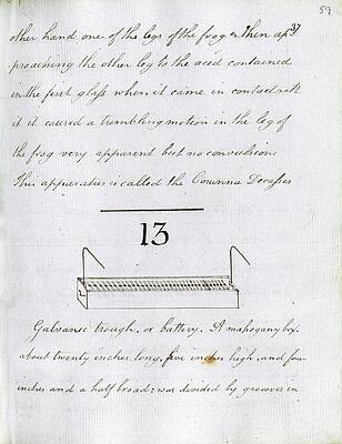 Wall Art - Photograph - Faraday's Notes On Tatum's Lectures by Science Photo Library