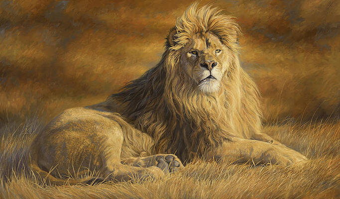 Wall Art - Painting - Fearless by Lucie Bilodeau