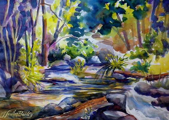 Feeling Falls at Elam-- SOLD by Therese Fowler-Bailey Feeling Falls at Elam-- SOLD by Therese Fowler-Bailey