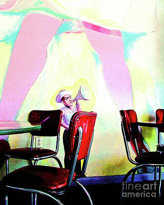 Fellini's Wall Mural by Kathleen K Parker Fellini's Wall Mural by Kathleen K Parker