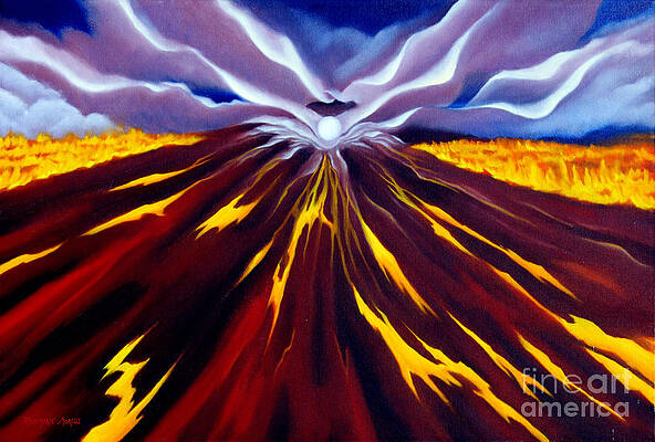 Fire of Pele by Rosemarie Morelli Fire of Pele by Rosemarie Morelli