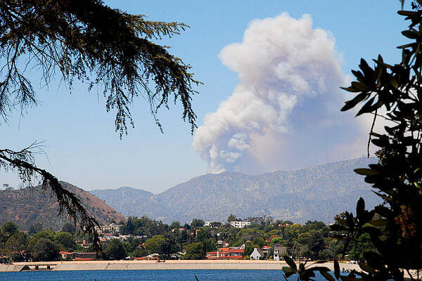 Firecloud over Silverlake 2 by Steve Tracy Firecloud over Silverlake 2 by Steve Tracy