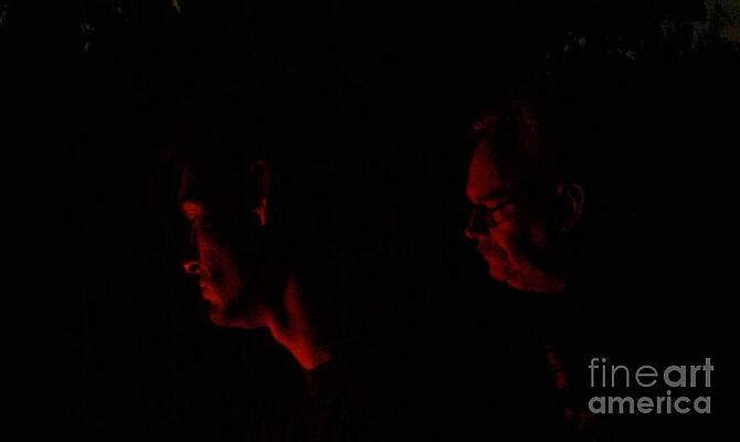 Wall Art - Photograph - Firelight by Lora Duguay