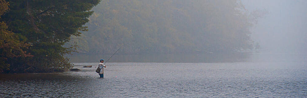 Fisherman at Dawn by Sandy Scharmer Fisherman at Dawn by Sandy Scharmer