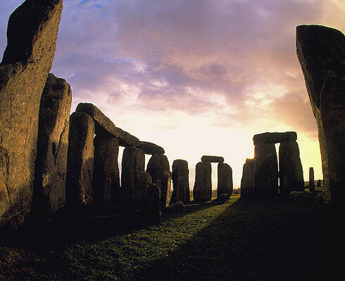 Wall Art - Photograph - Fisheye Lens View Of Stonehenge by Science Photo Library