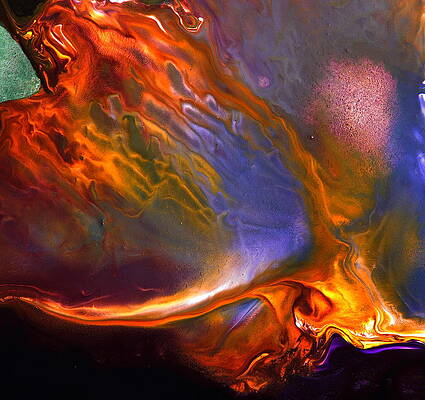 Flam of Joy - Liquid Abstract Art by kredart by Serg Wiaderny Flam of Joy - Liquid Abstract Art by kredart by Serg Wiaderny