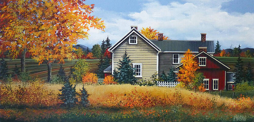 Flaming Foliage by Debbi Wetzel Flaming Foliage by Debbi Wetzel