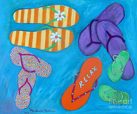 Flip Flops by Marlene Robbins Flip Flops by Marlene Robbins