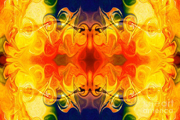 Wall Art - Digital Art - Fly With Me Abstract Pattern Artwork by Omaste Witkowski  by Omaste Witkowski