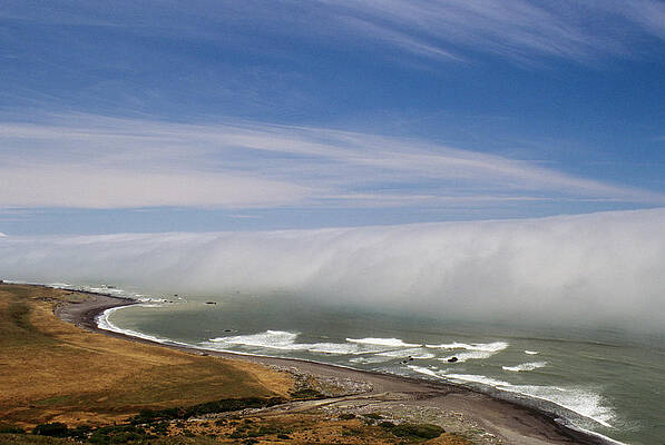 Wall Art - Photograph - Fog Rolls In From The Pacific Ocean by Mark Fisher