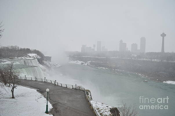 Fog with Snow by Andrew Page