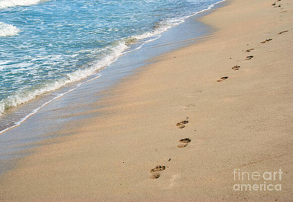 Footprints in the Sand by Juli Scalzi Footprints in the Sand by Juli Scalzi