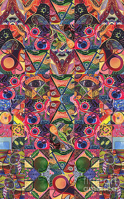 Wall Art - Digital Art - For Real - A Joy of Design Series Compilation by Helena Tiainen