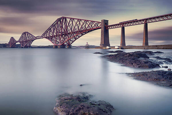 Wall Art - Photograph - Forth Rail Bridge by Martin Vlasko