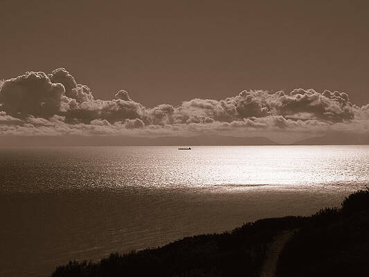 Freighter and the Catalina Channel by Joe Schofield Freighter and the Catalina Channel by Joe Schofield