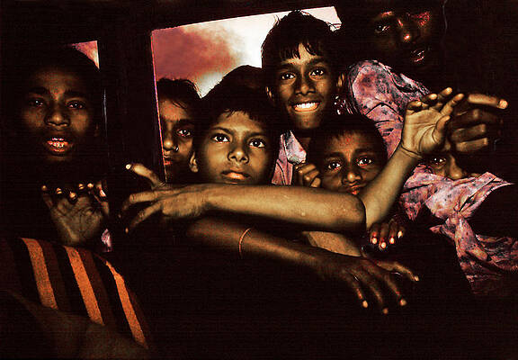 From a taxi view in India by Joe Connors From a taxi view in India by Joe Connors
