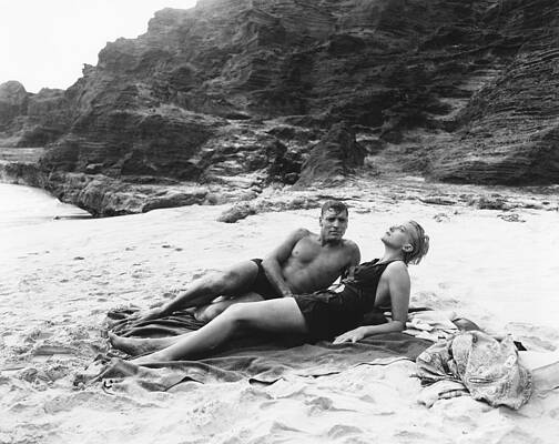 Wall Art - Photograph - From Here To Eternity, From Left, Burt by Everett