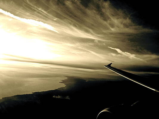 From the Plane by Gwyn Newcombe From the Plane by Gwyn Newcombe