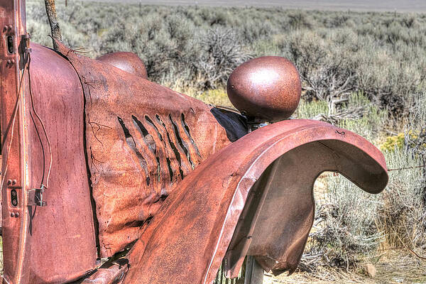 Wall Art featuring the photograph Forgotten And Rusty by Sue Leonard