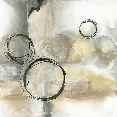 Wall Art - Painting - Full Circle I by Chris Paschke