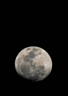 Wall Art - Photograph - Full Moon Seen From Earth by Science Photo Library