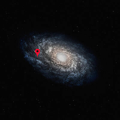 Wall Art - Photograph - Funny Astronomy Universe  Nerd Geek Humor by Philipp Rietz