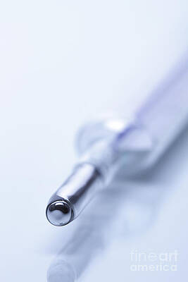 Wall Art - Photograph - Galinstan Oral Thermometer by GIPhotoStock