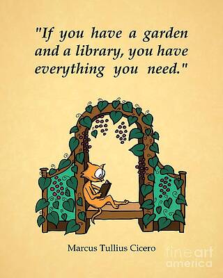 Garden and Library by Pet Serrano Garden and Library by Pet Serrano