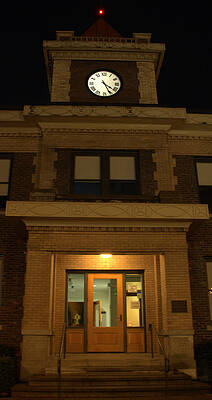 Wall Art - Photograph - Geaorgetown Clock Tower by Jerry Cahill
