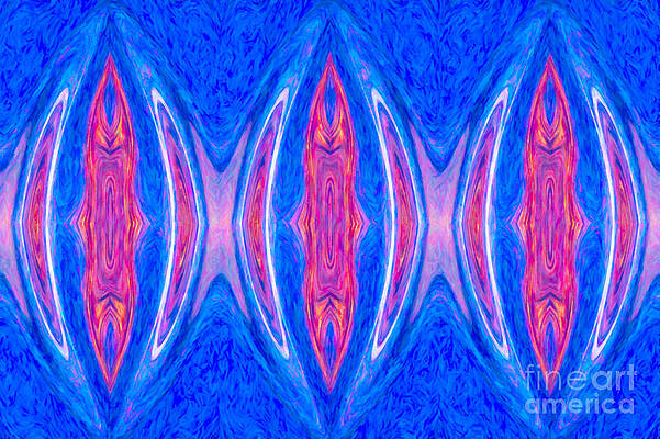 Wall Art featuring the painting Gender Neutral Ideals Abstract Dimensional Art By Omaste Witkowski by Omaste Witkowski