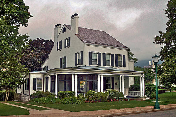 Wall Art - Photograph - General's Quarters at West Point by Jerry Gammon