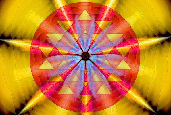 GEO-COSMIC SRI YANTRA by Derek Gedney GEO-COSMIC SRI YANTRA by Derek Gedney