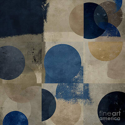 Wall Art - Digital Art - Geomix 01 - s111d-t02c by Variance Collections