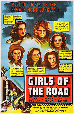 Wall Art - Photograph - Girls Of The Road, Us Poster, Top Left by Everett