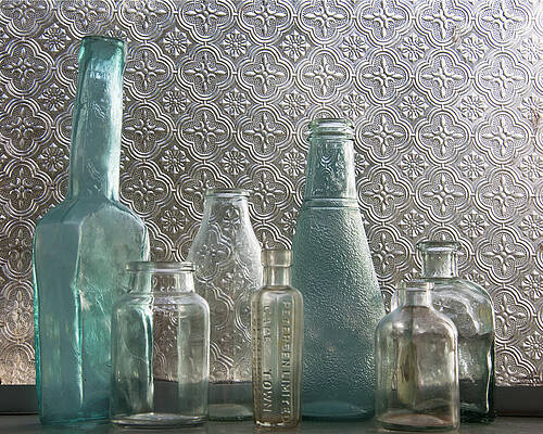 Glass bottles 2 by Jocelyn Friis Glass bottles 2 by Jocelyn Friis