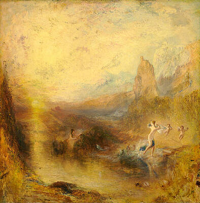 Glaucus And Scylla Print by Joseph Mallord William Turner