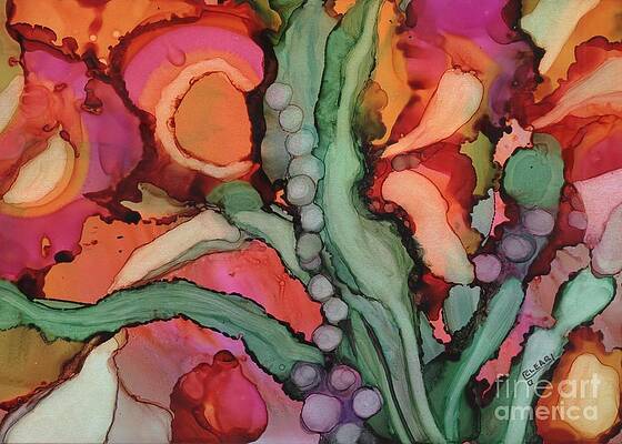 Wall Art - Painting - Gloria's Garden by Joan Clear