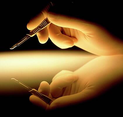 Curved Needle Holder Photograph by Medicimage / Science Photo Library -  Fine Art America