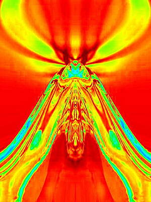 Wall Art - Digital Art - Glow by Mary Russell