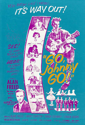 Wall Art - Photograph - Go, Johnny, Go, Bottom Left Alan Freed by Everett
