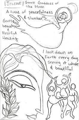 goddess sketch 31 by Suzan Sommers goddess sketch 31 by Suzan Sommers