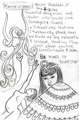 goddess sketch 33 by Suzan Sommers goddess sketch 33 by Suzan Sommers