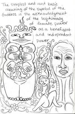 goddess sketch 39 by Suzan Sommers goddess sketch 39 by Suzan Sommers